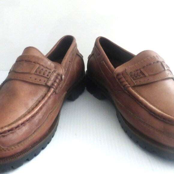 SHO1 Vintage Pierre Cardin MEN'S SHOES Size 9M Men's Loafers Slip On Shoes Boat - Picture 7 of 14